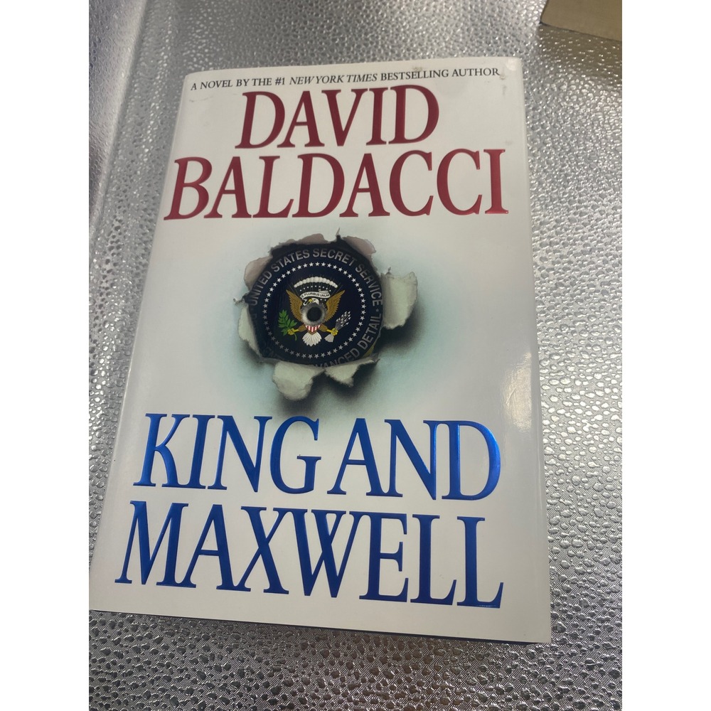 King and Maxwell David Baldacci Hardcover‎ Novel Political Thriller Mystery Book